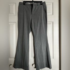 Banana Republic grey color boot cut dress slacks Size 10 petite